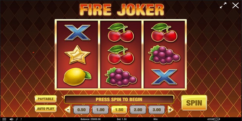 Chơi Fire Joker Slot tại cổng game anh em sẽ được trả thưởng minh bạch 